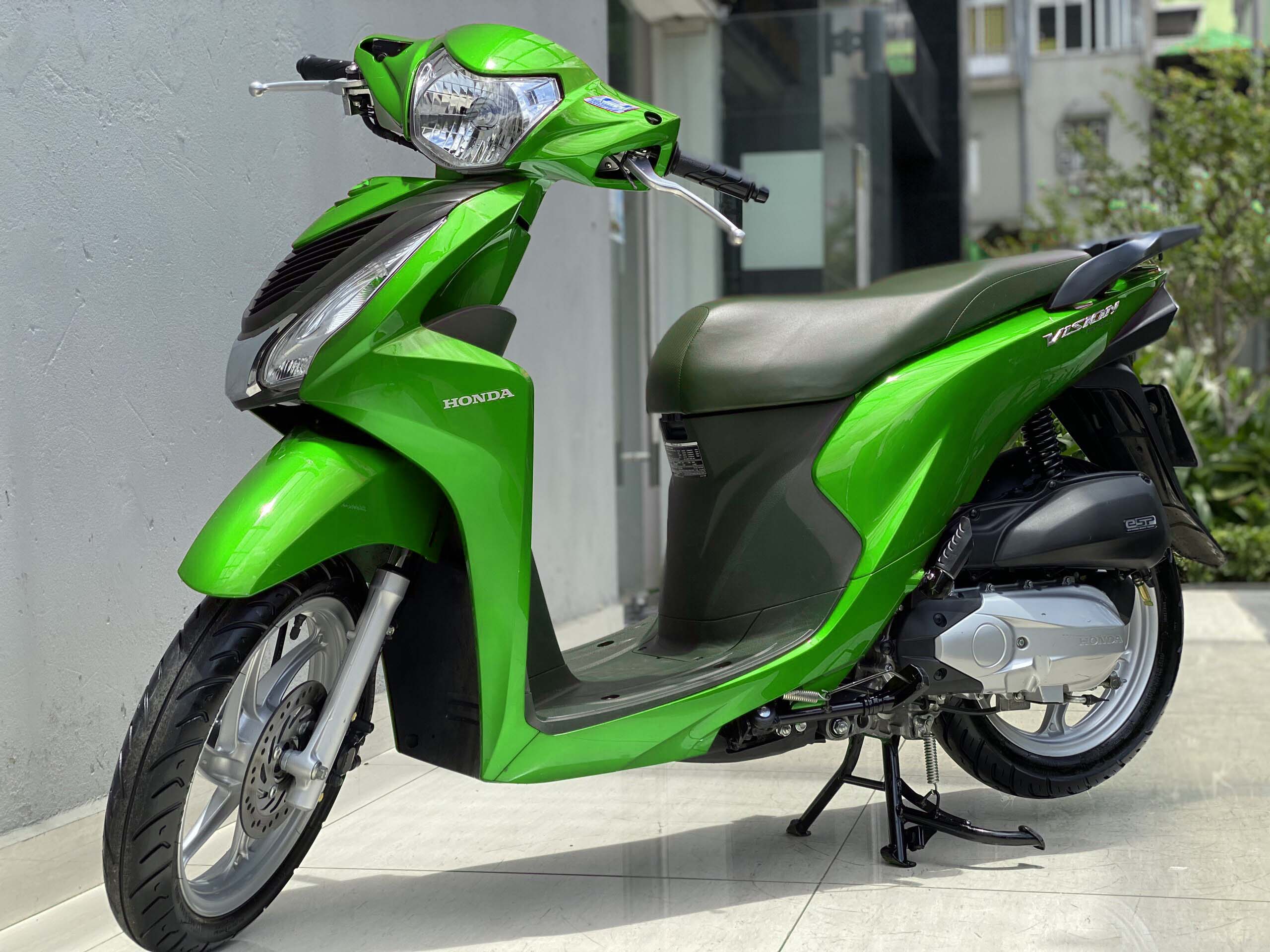 Honda Vision màu xanh mới ra mắt năm 2018 giá bao nhiêu  MuasamXecom